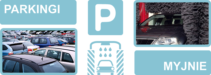 Banner - Parkingi i Myjnie Samochodowe